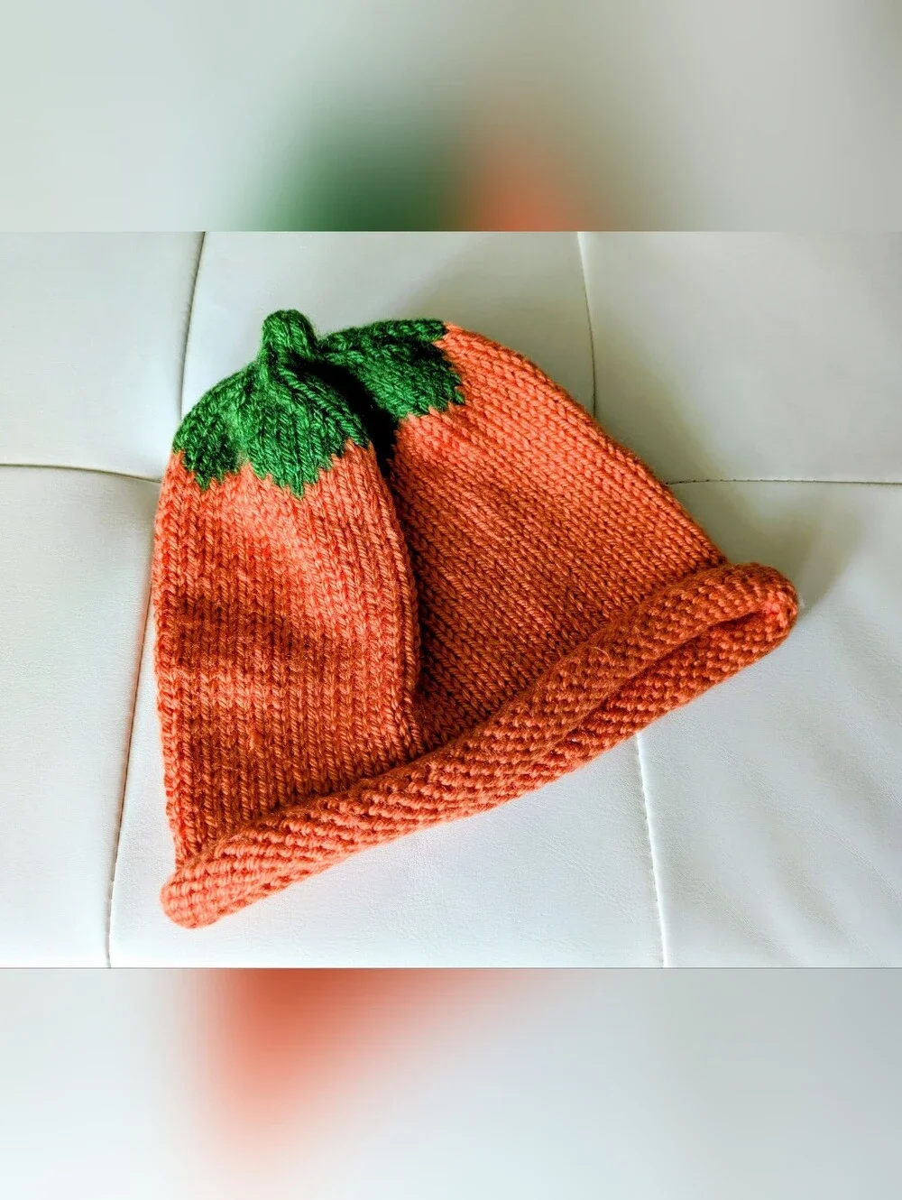 NWOT Hanmade Baby 🎃Pumpkin Hat Cap